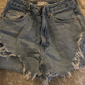 Stylish Blue Distressed Women Jeans